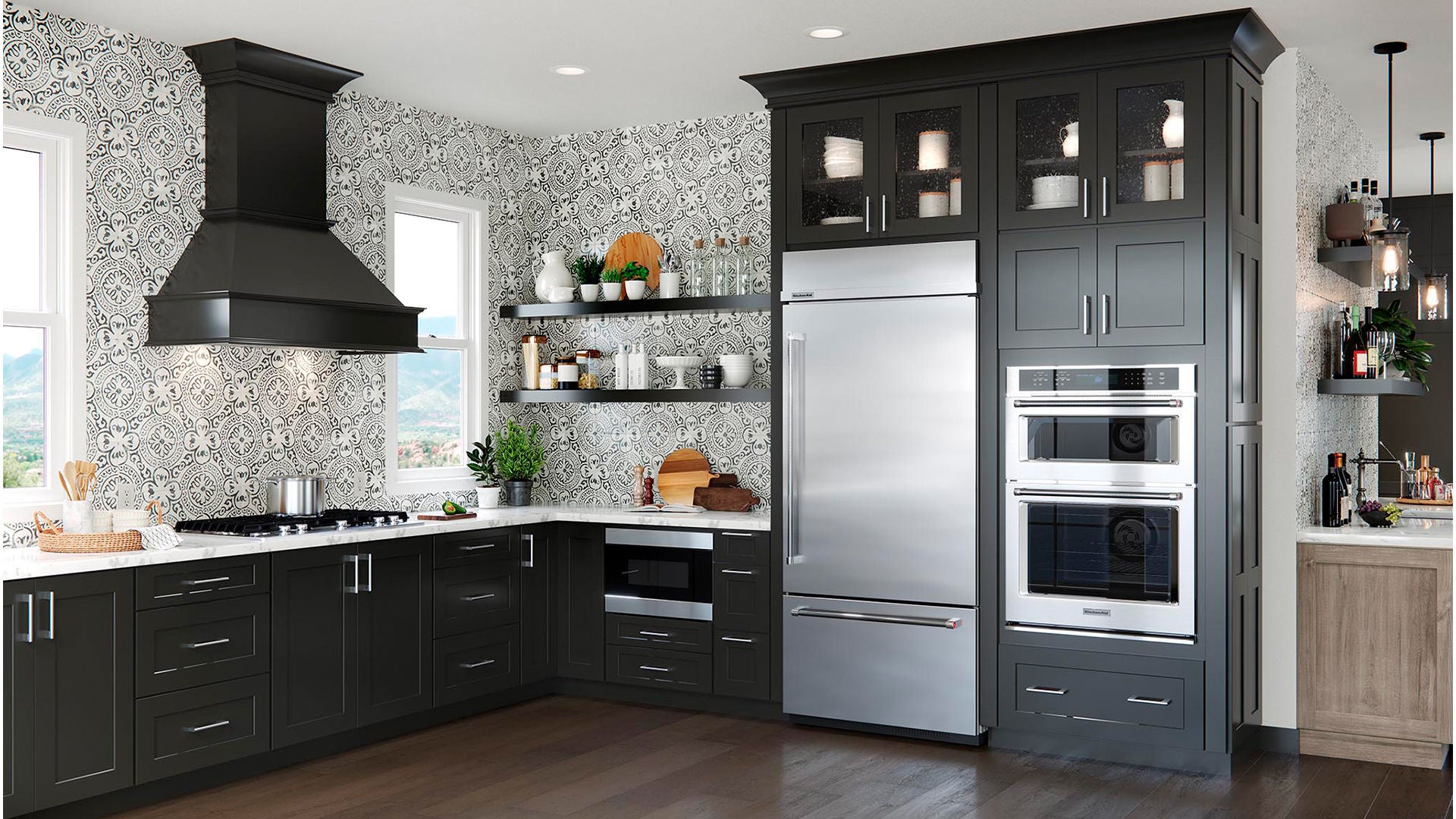 Dark Cabinets