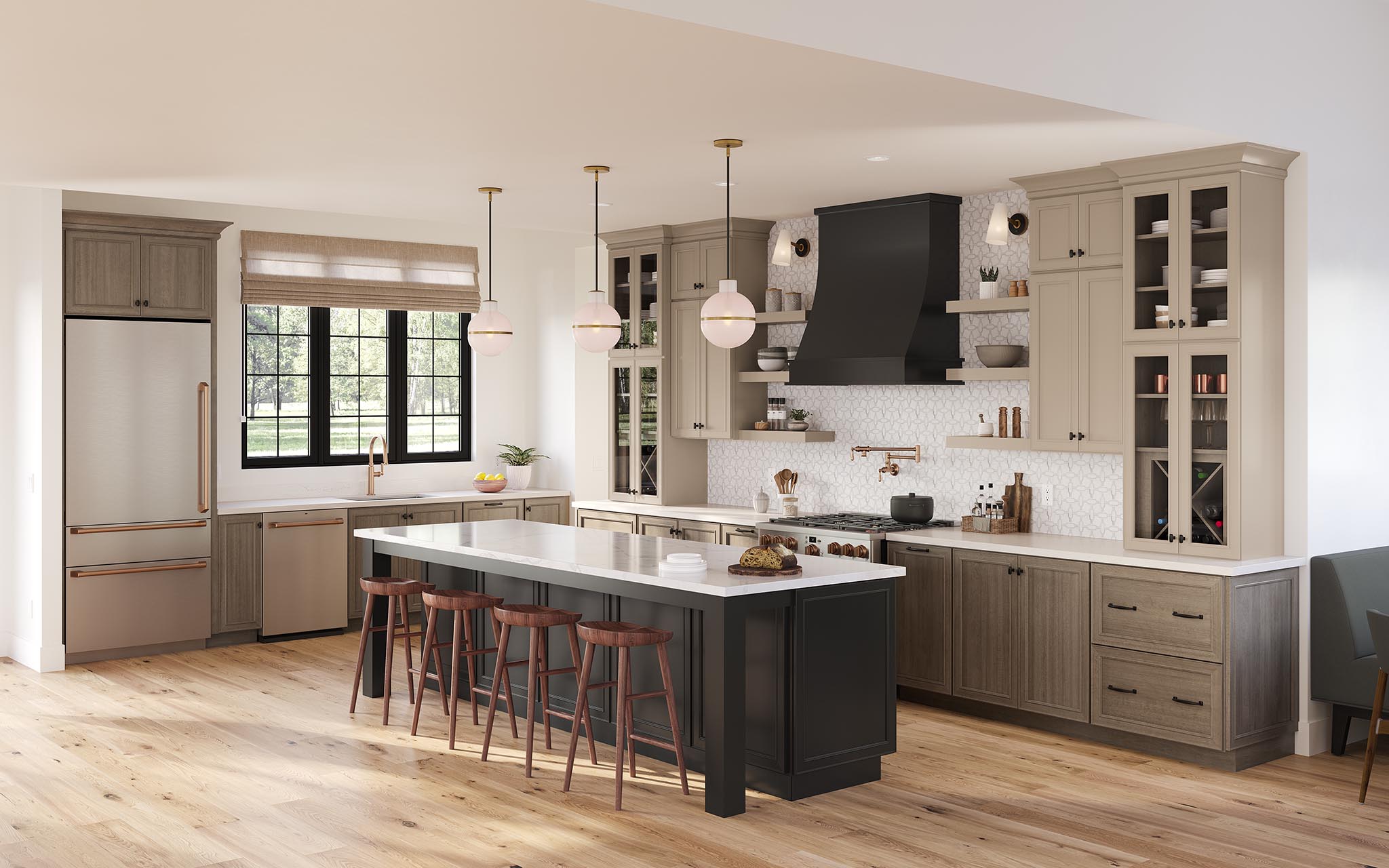Now Trending: Tri-Tone Spaces