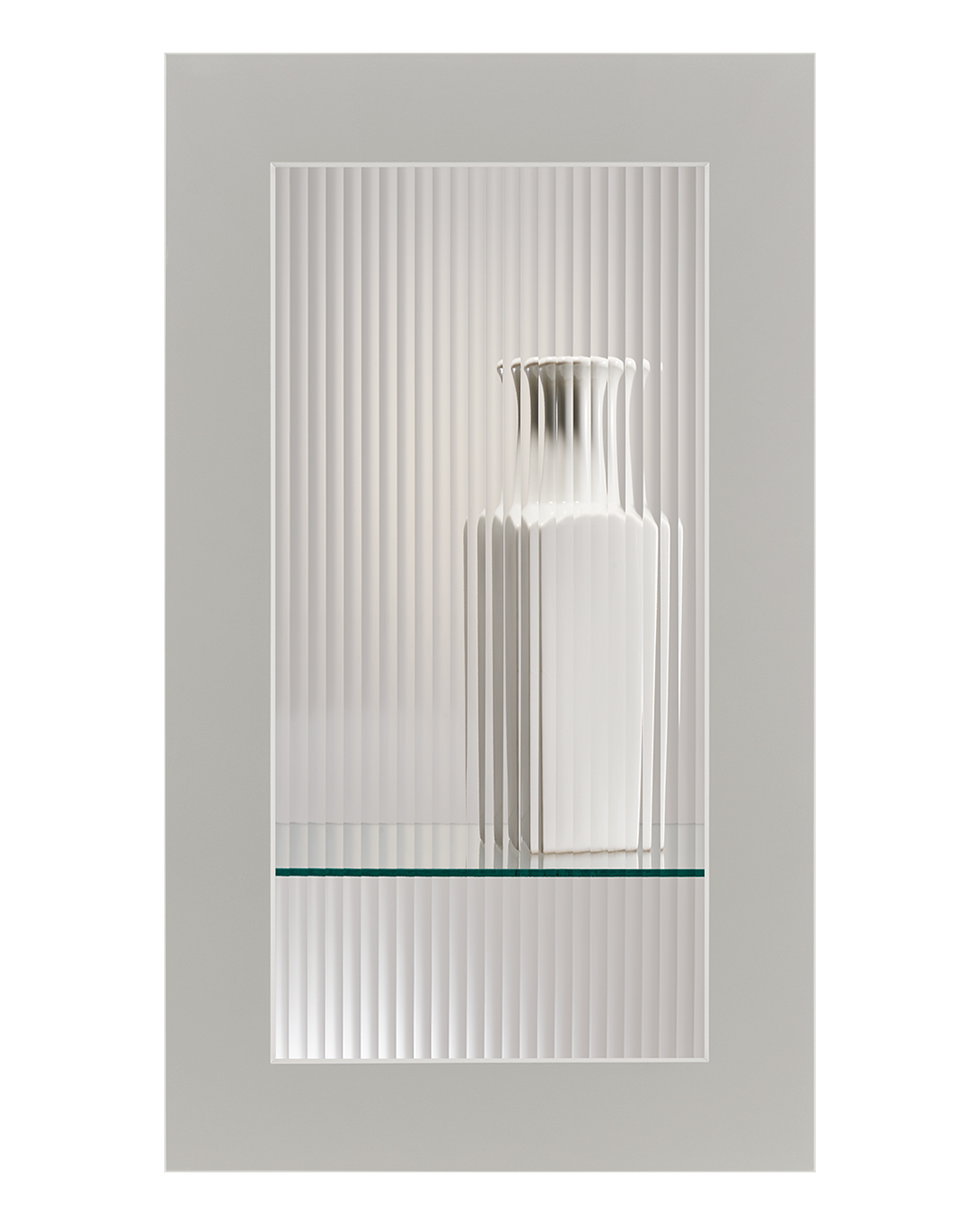 Ribbed Glass
