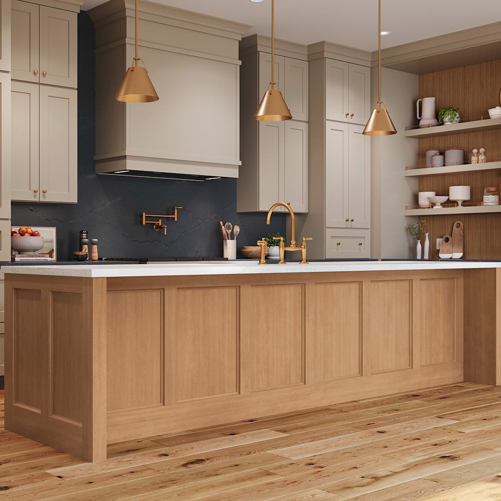 Decorative Island with Classic paneling