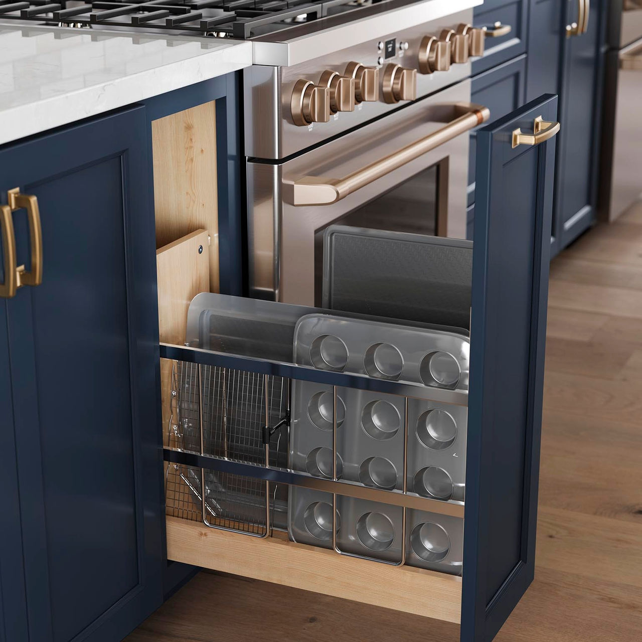 Base Tray Divider Pull out
