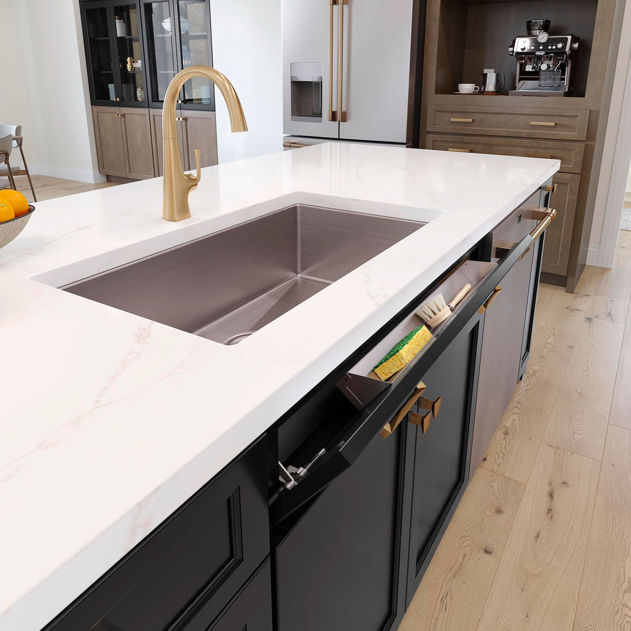 Tilt out Tray