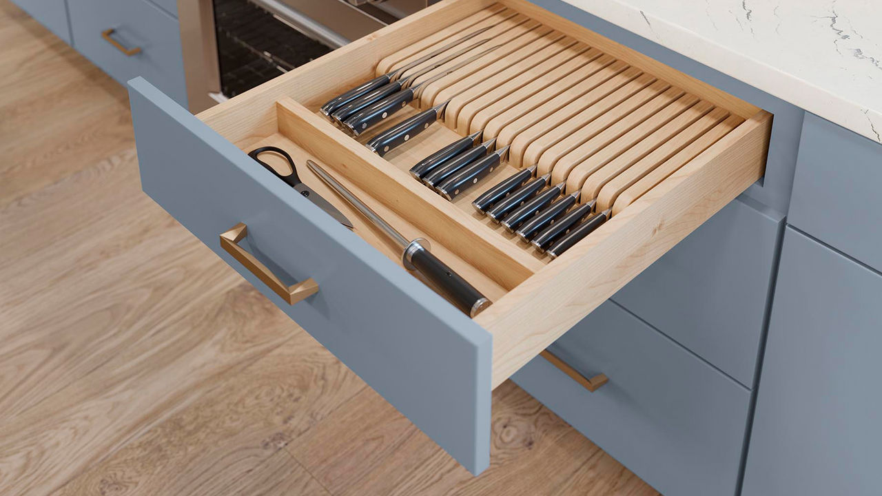 roll out tray divider