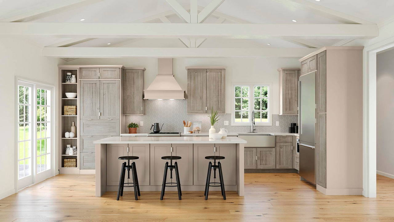 Duraform Drift and Painted Oat